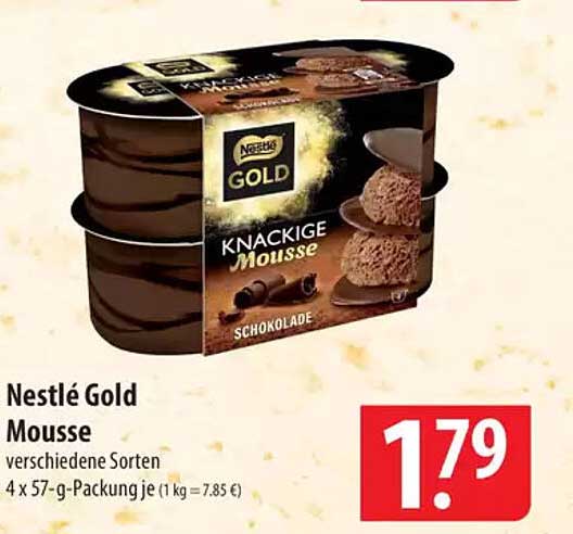 Nestlé Gold Mousse