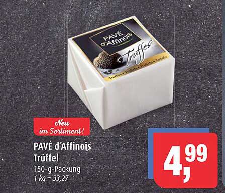 PAVÉ d'Affinois Trüffel