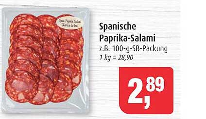 Spanische Paprika-Salami