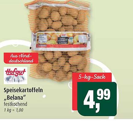 Speisekartoffeln „Belana“