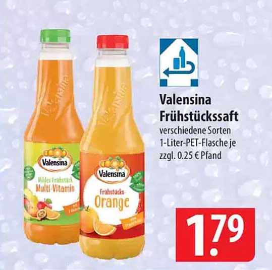 Valensina Frühstückssaft