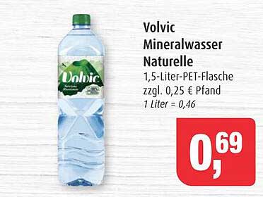 Volvic Mineralwasser Naturelle