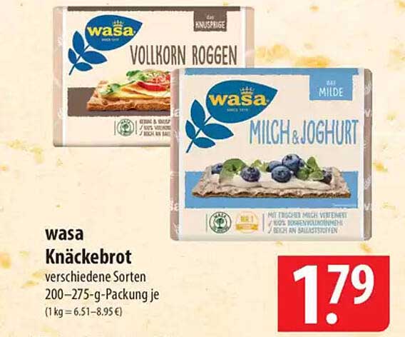 wasa Knäckebrot