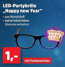 LED-Partybrille „Happy new Year“