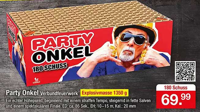 Party Onkel Verbundfeuerwerk