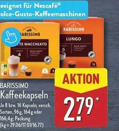 BARISSIMO Kaffeekapseln