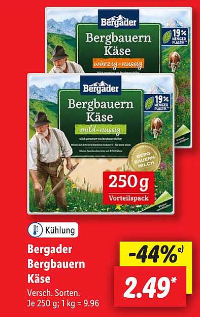 Bergader Bergbauern Käse