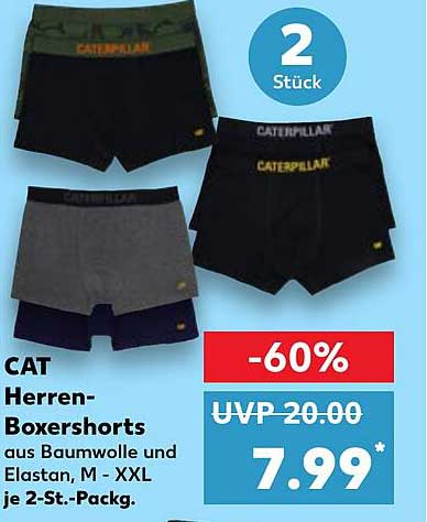 CAT Herren-Boxershorts