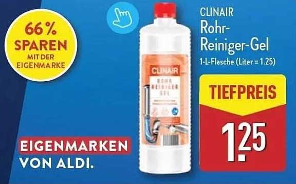 CLINAIR Rohr-Reiniger-Gel