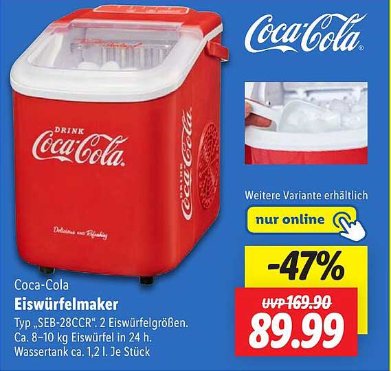 Coca-Cola Eiswürfelmaker