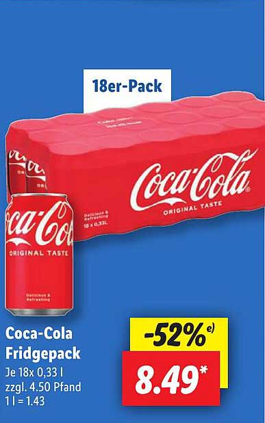 Coca-Cola Fridgepack