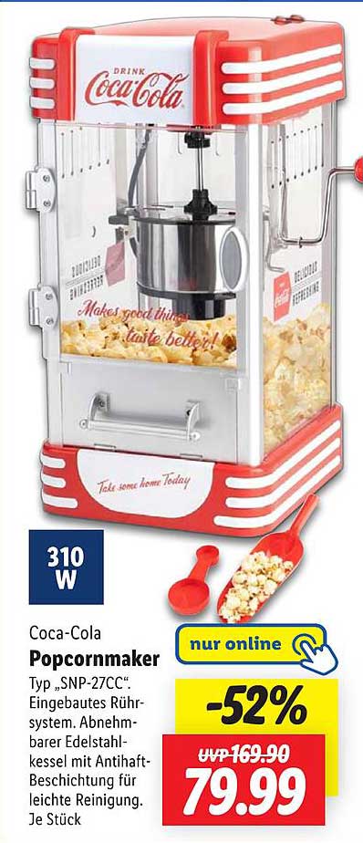 Coca-Cola Popcornmaker