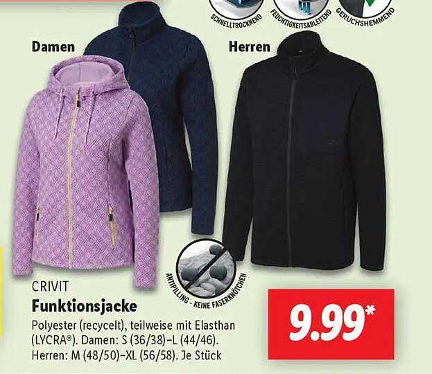 CRIVIT Funktionsjacke