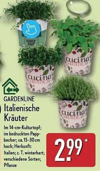 GARDENLINE Italienische Kräuter