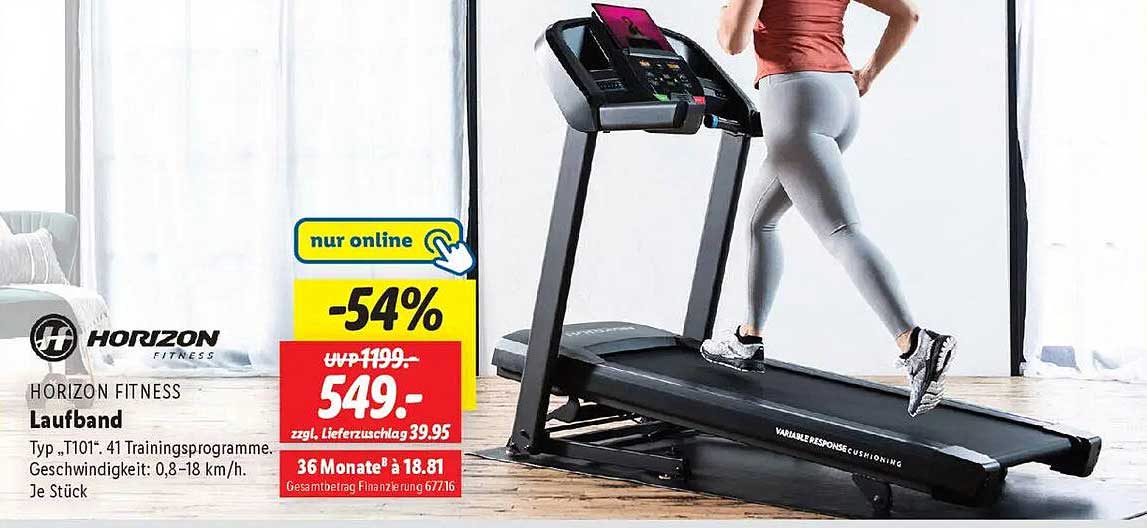 HORIZON FITNESS Laufband