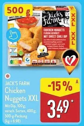 JACK'S FARM Chicken Nuggets XXL