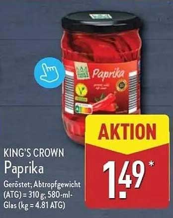 KING'S CROWN Paprika