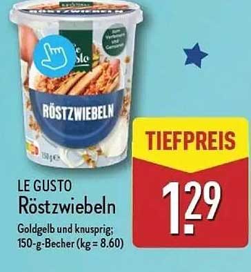 LE GUSTO Röstzwiebeln