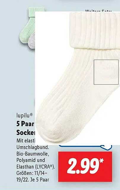 lupilu® 5 Paar Socken