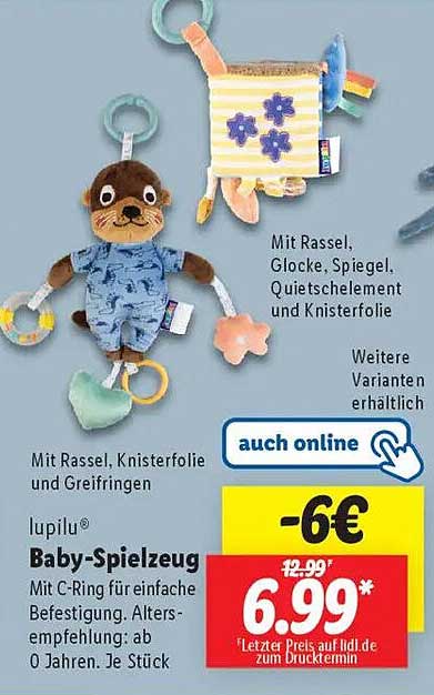 lupilu® Baby-Spielzeug