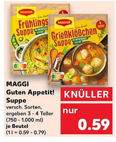 MAGGI Guten Appetit! Suppe