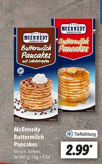 McEnnedy Buttermilch Pancakes