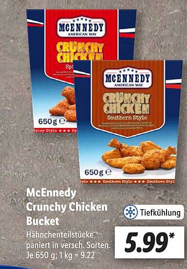 McEnnedy Crunchy Chicken Bucket