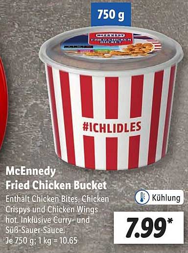 McEnnedy Fried Chicken Bucket