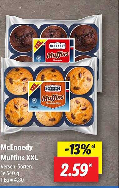 McEnnedy Muffins XXL