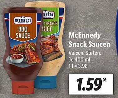 McEnnedy Snack Saucen