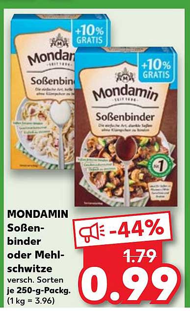 MONDAMIN Soßenbinder oder Mehlschwitze