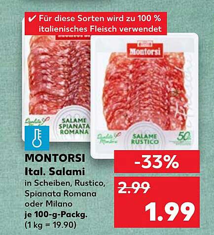 MONTORSI Ital. Salami