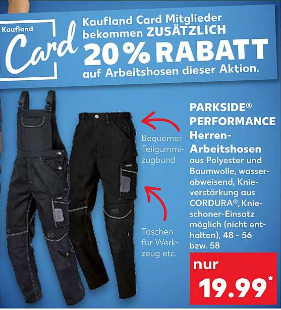 PARKSIDE® PERFORMANCE Herren-Arbeitshosen