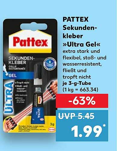 PATEX Sekundenkleber »Ultra Gel«