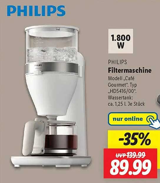 PHILIPS Filtermaschine