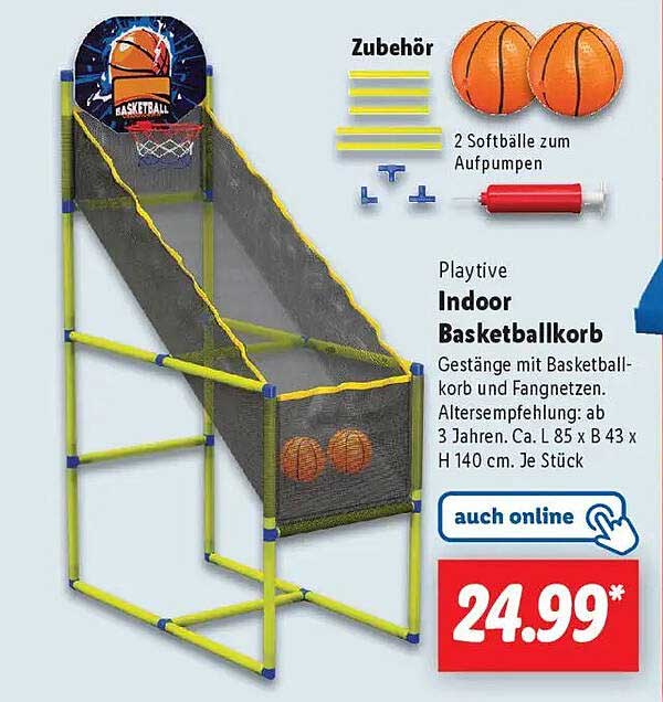 Playtive Indoor Basketballkorb