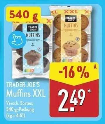 TRADER JOE'S Muffins XXL