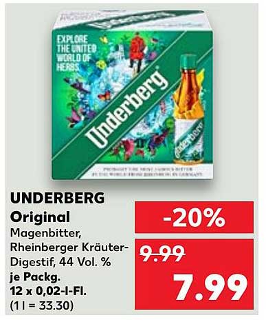 UNDERBERG Original