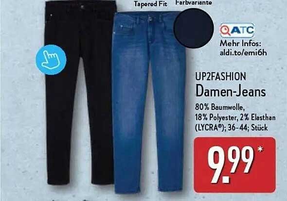 UP2FASHION Damen-Jeans