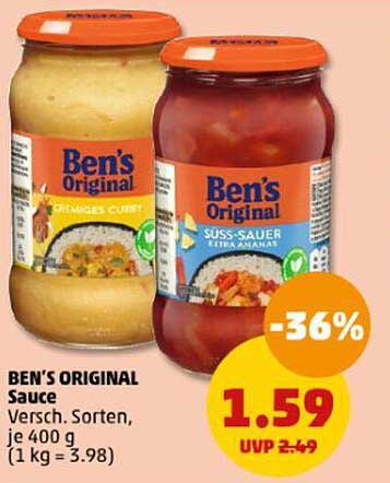 BEN'S ORIGINAL Sauce