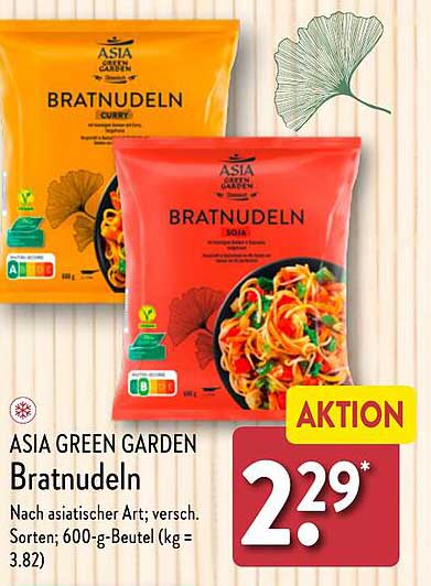 ASIA GREEN GARDEN Bratnudeln