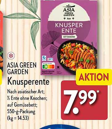 ASIA GREEN GARDEN Knusperente