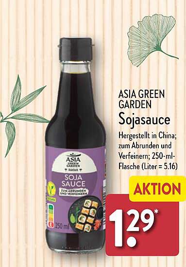 ASIA GREEN GARDEN Sojasauce