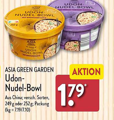 ASIA GREEN GARDEN Udon-Nudel-Bowl