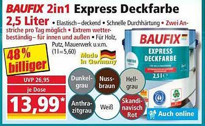 BAUFIX 2in1 Express Deckfarbe