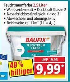 BAUFIX FEUCHTRAUMFARBE