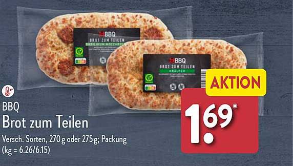 BBQ Brot zum Teilen