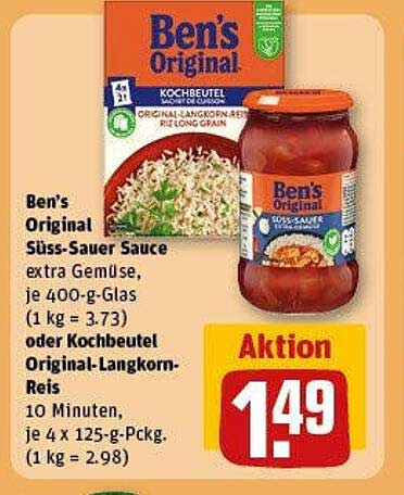 Ben's Original Süß-Sauer Sauce