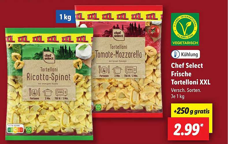 Chef Select Frische Tortelloni XXL