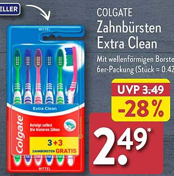 COLGATE Zahnbrüsten Extra Clean